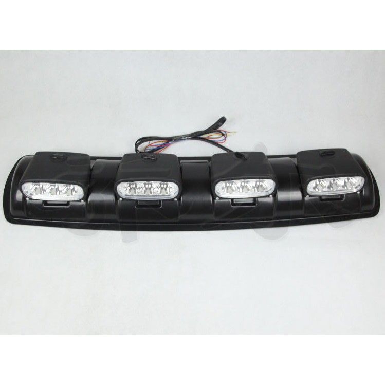 Đèn ốp nóc xe ô tô xe hơi đèn xương mù spotlight SUV off-road xe pickup Jeep đèn LED đèn trang trí (KÍNH MÀU Trắng)