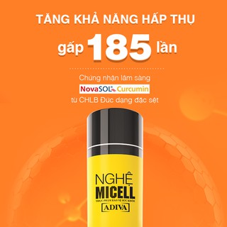 Thực phẩm chức năng Nghệ Micell Adiva 30 viên