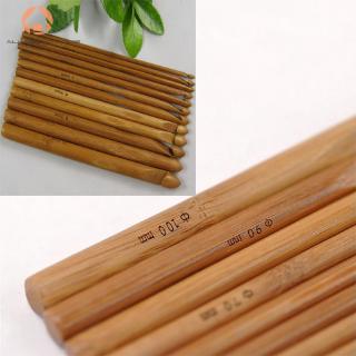 Bộ 12 que đan móc len bằng tre