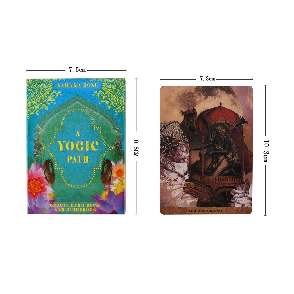 Bộ Bài Tarot A Yogic Path Oracle Deck V6 Cao Cấp