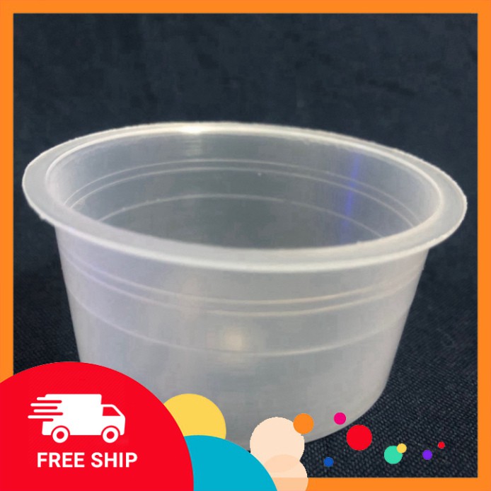 <FREE SHIP> FREESHIP Hủ nhựa làm bánh flan caramen, rau câu, sữa chua, đựng slime (hộp flan có nắp) GIÁ TỐT CHỈ CÓ Ở TIỆ