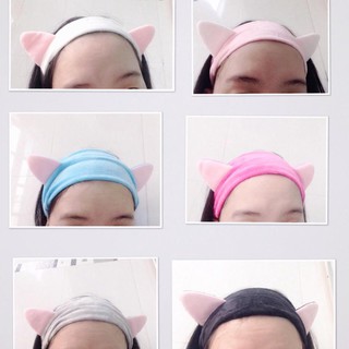 Băng đô tai mèo xinh xắn vải nhung cao cấp