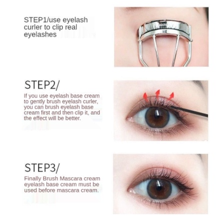 Mascara Mascara mắt to và dày Mascara nối mi dạng lỏng không thấm nước, làm dài và cong mi, không dễ lem, lâu trôi, đầu cọ mảnh tự nhiên, kiểu mi cong tự nhiên,