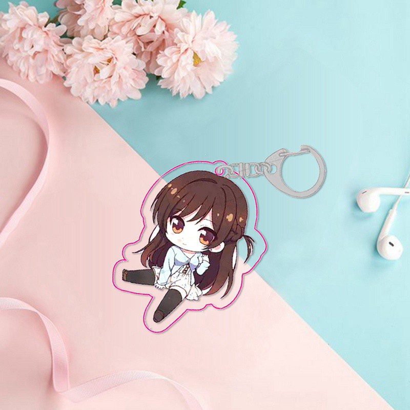 Móc khóa trang trí hình nhân vật Chizuru Mami Sumi Ruka trong anime