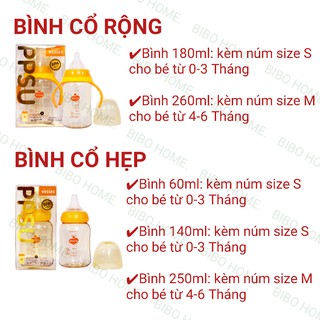[MẪU MỚI] Bình Sữa Wesser PPSU 🍼ĐỦ SIZE