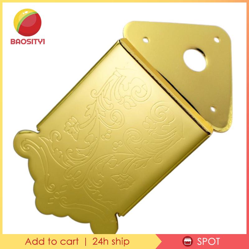 [Baosity1] Phần Đuôi Ngựa Đàn Mandolin Với Ốc Vít Thay Thế Màu Vàng DIY