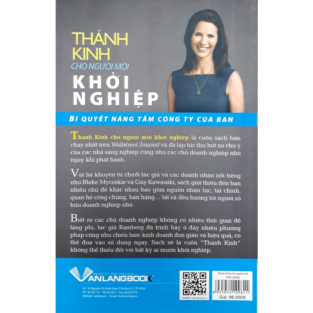 Sách - Thánh Kinh Trong Người Mới Khởi Nghiệp (JJ Ramberg- Văn Lang)