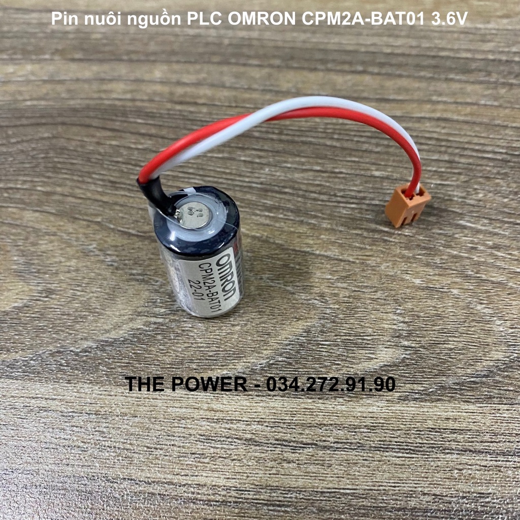 Pin nuôi nguồn PLC OMRON CPM2A-BAT01 3.6V