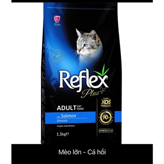 Hạt thức ăn cho mèo Reflex Plus BAO 1,5Kg