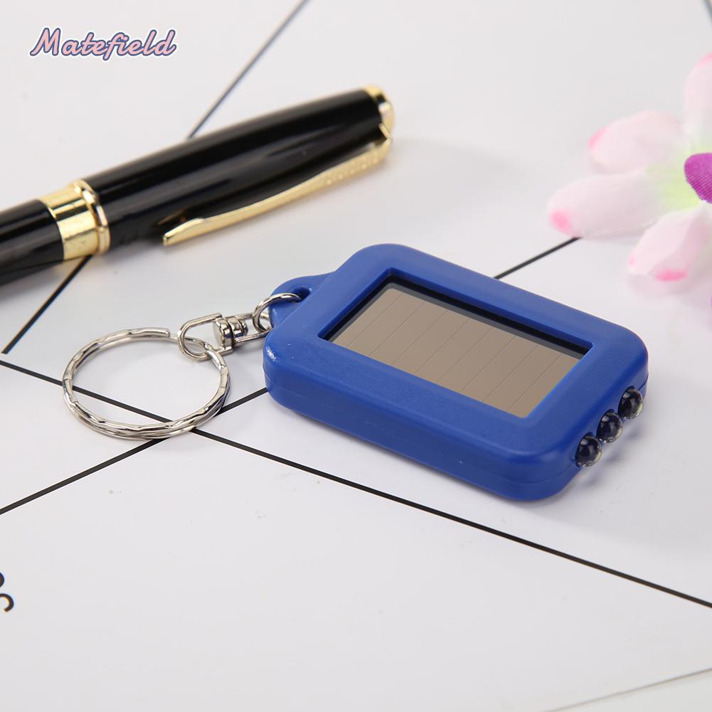 Móc Khóa Đèn Pin Năng Lượng Mặt Trời Mini