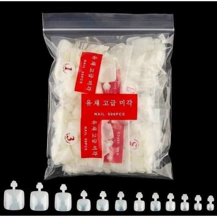Móng úp chân Hàn Quốc, móng úp chân gói
