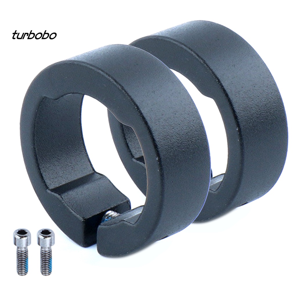 Bộ 2 Vòng Khóa Tay Lái Xe Đạp Bằng Hợp Kim Nhôm Thay Thế Tiện Dụng Cho MTB