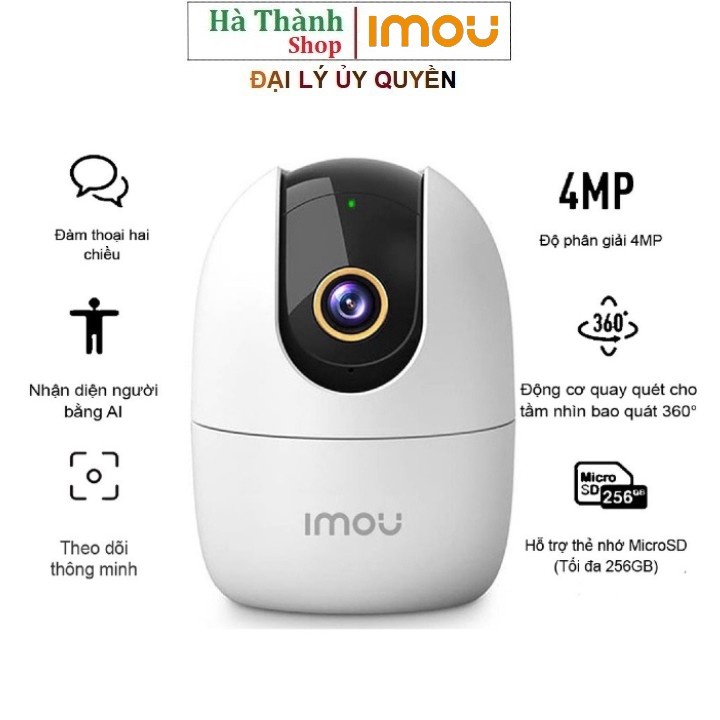 Camera imou a22ep 1080p / A42P 4MP 2K - Kết Nối không dây WiFi hoặc Lan