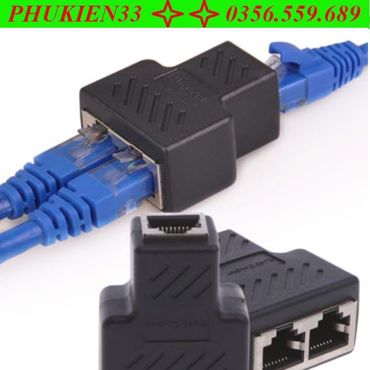 Đầu chia cổng mạng Lan Rj45 từ 1 sang 2, Cổng chia mang chuyên dụng cho RJ4539