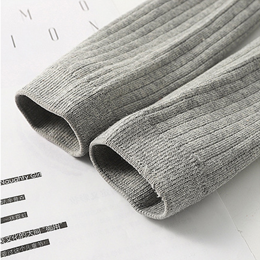 Quần Tất Dài Ngang Mắt Cá Chân Chất Liệu Cotton Dệt Kim Cho Bé Gái