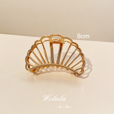 Kẹp tóc mạ vàng phong cách Hàn Quốc thời trang sang trọng cho nữ