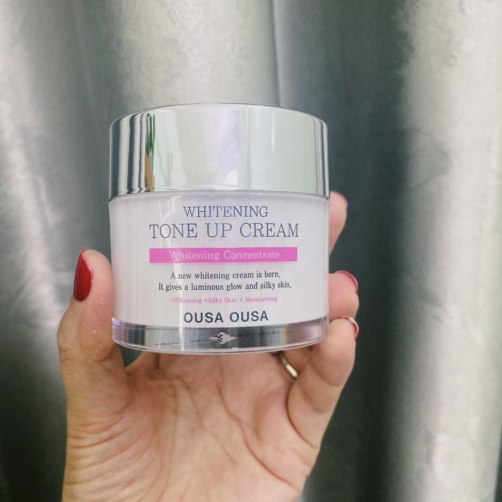 Whitening tone up CREAM bộ sản phẩm làm đẹp dưỡng da trắng chăm sóc da đẩy lùi xám nạn tàn nhang