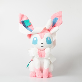  Thú bông pokemon Eevee  Eevui  Sylveon hệ tiên  20cm---30cm  hàng chính hãng pokemon chuẩn đẹp từng cm 