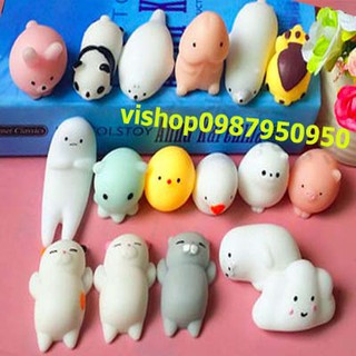 Squishy Mochi Thú Dẻo Cực Dễ Thương