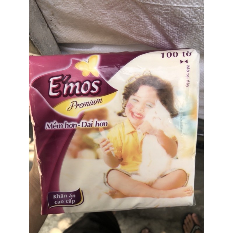 E’mos khăn ăn