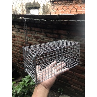 Combo 5 lồng bẫy chuột,bẫy sóc 11x12x23cm lưới chống rỉ.