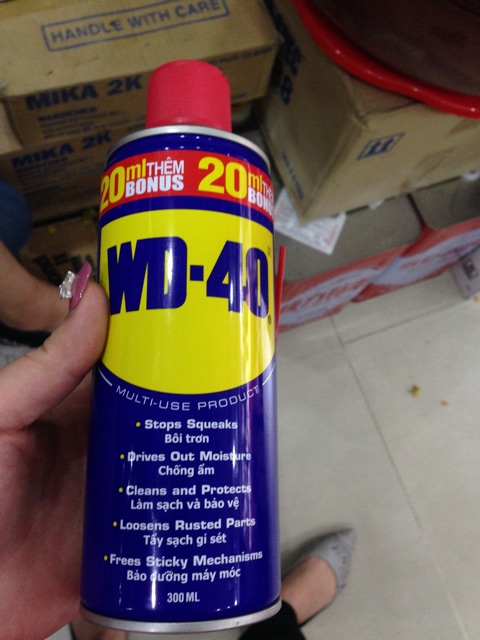 Dầu bôi trơn WD40 - 320ml / WD 40 / WD-40