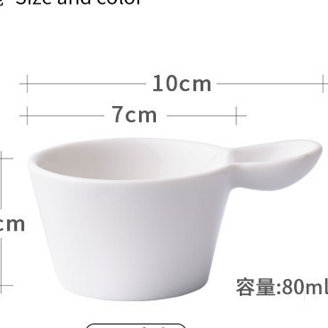 Bát ăn dặm hình gáo tay cầm tròn