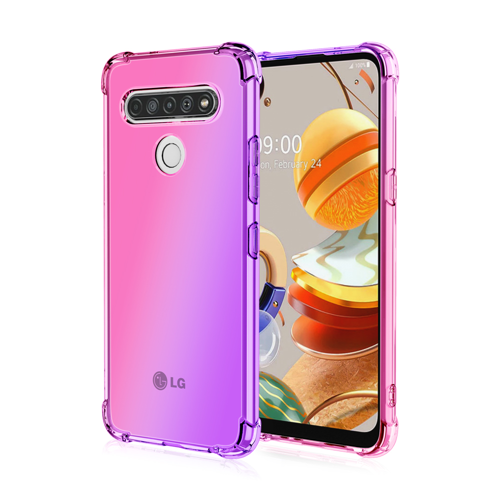 Ốp điện thoại chống sốc trong suốt cho LG K61 K41S K51S K50S K40S K52 K62 V60 ThinQ