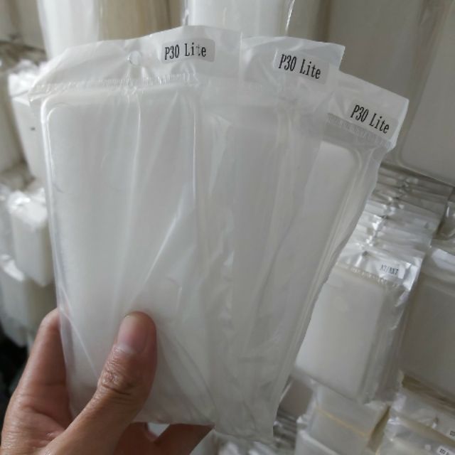 Bộ 3 chiếc ốp dẻo silicon huawei p30 lite/nova 4e trong suốt (loại tốt)