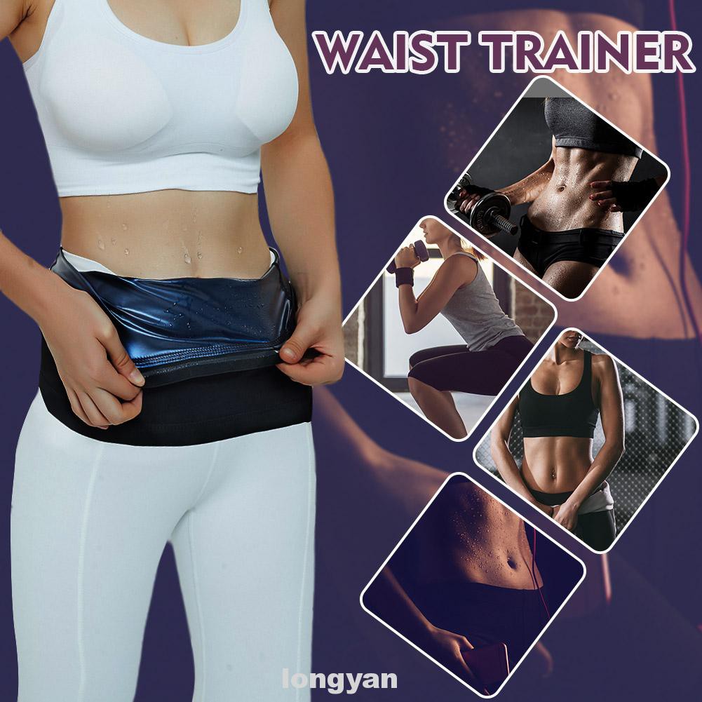 Women Sports Fitness Yoga Gym Sweat Weight Loss Body Shaper Sauna Effect Waist Trainer