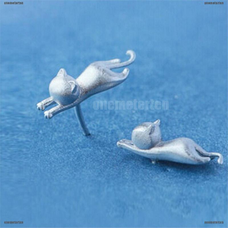 Đôi Khuyên Tai HìNh Chú MèO Dễ Thương ThờI Trang Cho Nữ