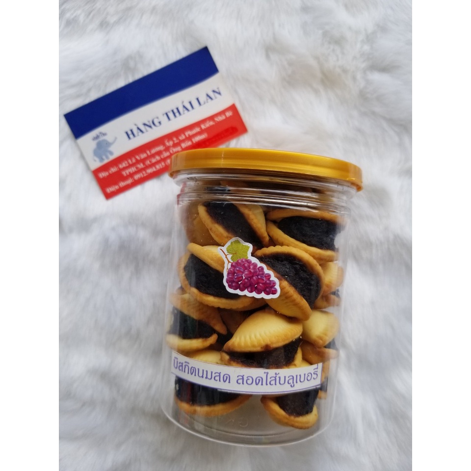 Bánh quy nhân khóm  192gram Thái Lan