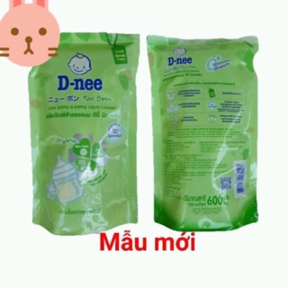 Nước rửa bình sữa và rau quả Dnee 600ml- Thái Lan