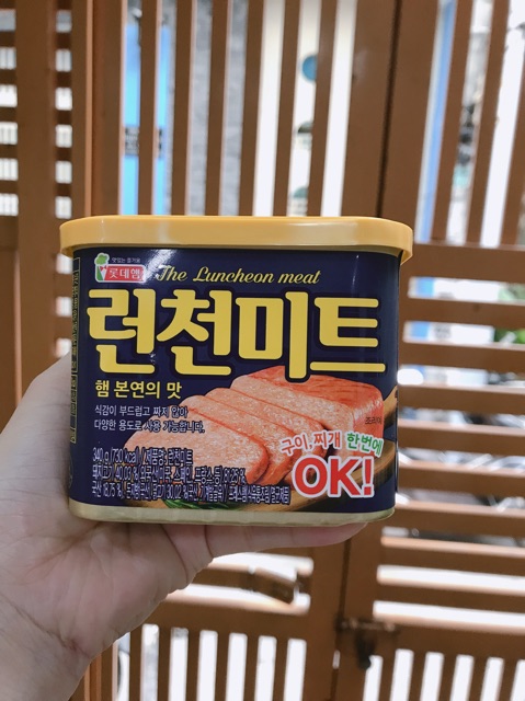 Thịt hộp Spam 340g của hàn quốc date 28/2/2026