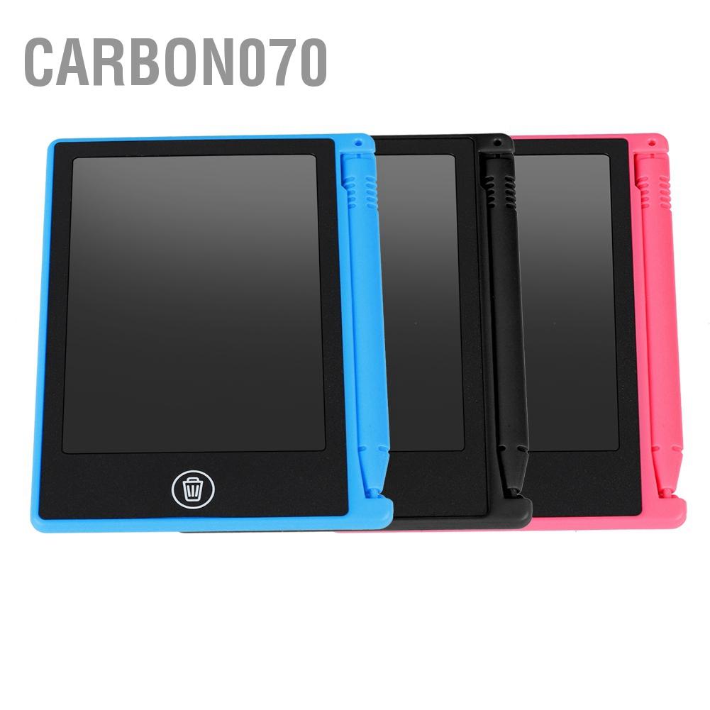 Hàng HOT Bảng Viết Tự Xoá- Vẽ LCD-Điện Tử Thông Minh Cho Bé 4.5 inch【Carbon070】