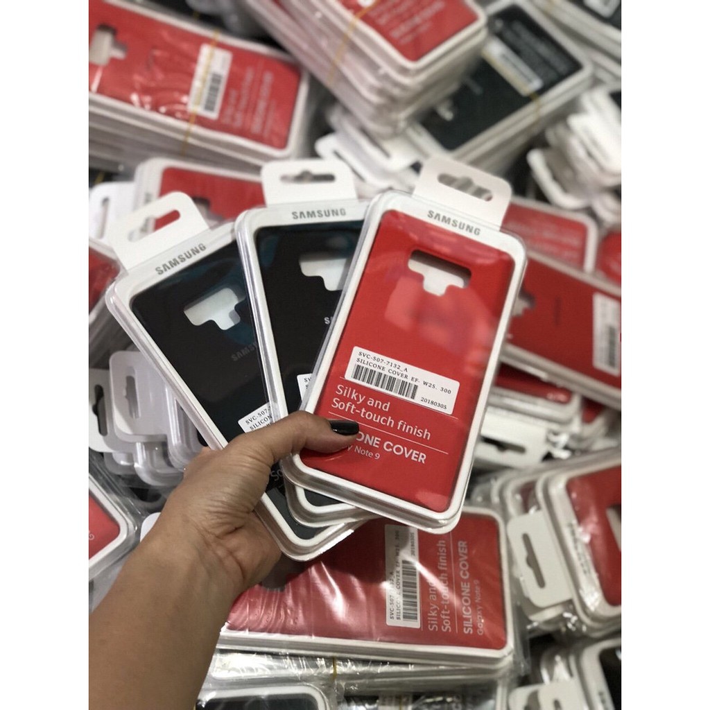 Ốp lưng Galaxy Note 9 Silicon Cover chính hãng by Samsung -