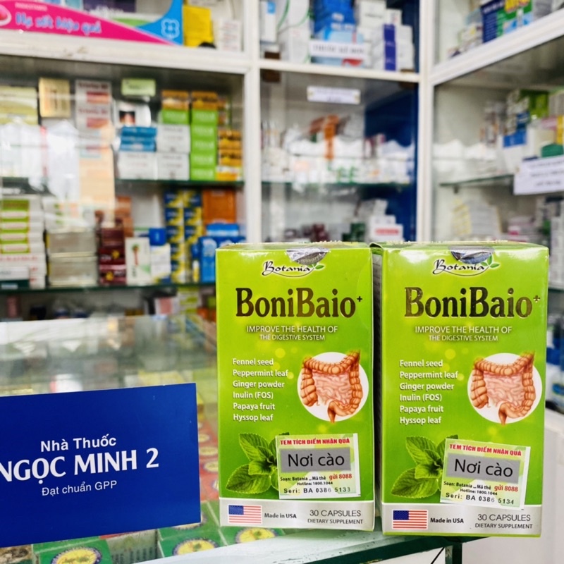 ✅ [Chính Hãng] BoniBaio bổ sung vi khuẩn có lợi, hỗ trợ cân bằng hệ vi sinh đường ruột và tăng cường sức khoẻ hệ