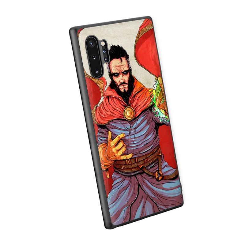 Ốp lưng hình Marvel Doctor Strange cho Samsung A9 A8 A7 A6 J8 J4 J6 2018 A5 2017 Note 8 9 10 Lite Plus