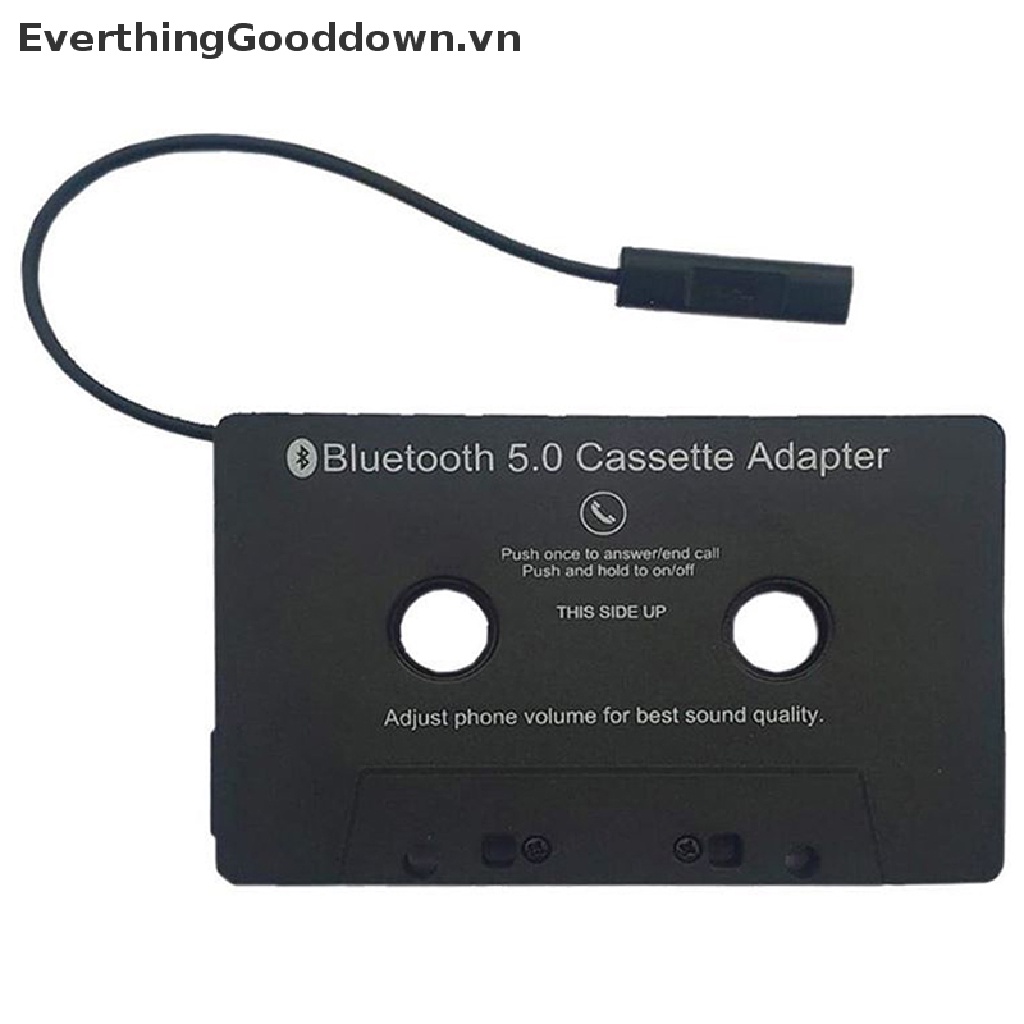 Đầu chuyển đổi băng cassette sang AUX bluetooth 5.0 cho điện thoại Samsung tiện dụng