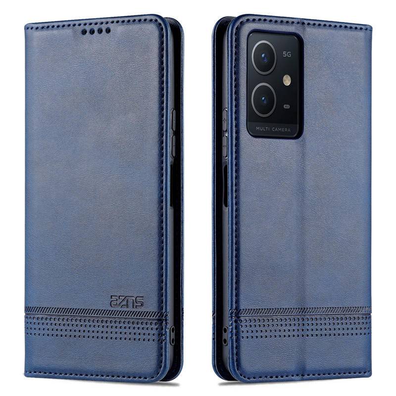 Bao Da Điện Thoại PU Nắp Lật Phong Cách Doanh Nhân Có Giá Đỡ Cho Vivo Y55 Y55 Y 55 VivoY55 5G