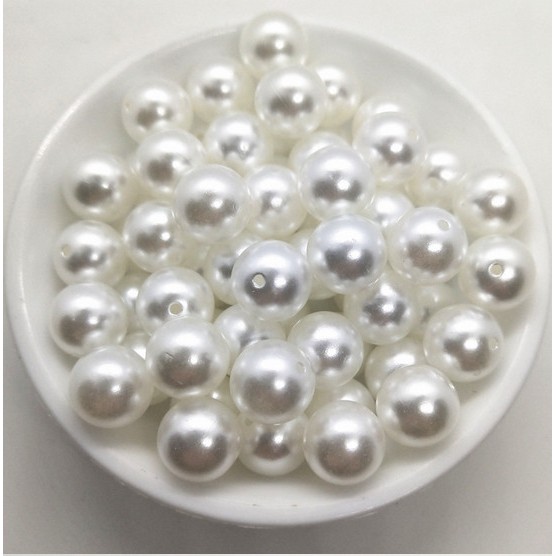 Chuỗi hạt ngọc trai giả 3.4.6.8.10.12.14.16.18.20mm tự làm trang sức