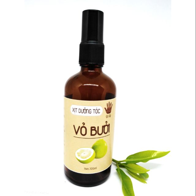 Xịt dưỡng tóc vỏ bưởi