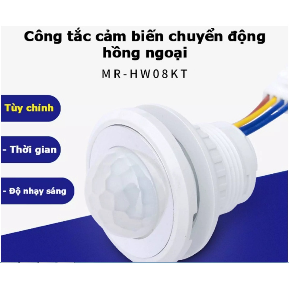 Công tắc cảm biến chuyển động, công tắc cảm ứng chuyển động, tự động bật tắt