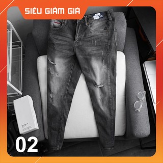 [HÀNG CAO CẤP] Quần Jean Nam - Quần Bò Nam WASH Vải Cao co giãn - Ống đứng trẻ trung - W REAL M