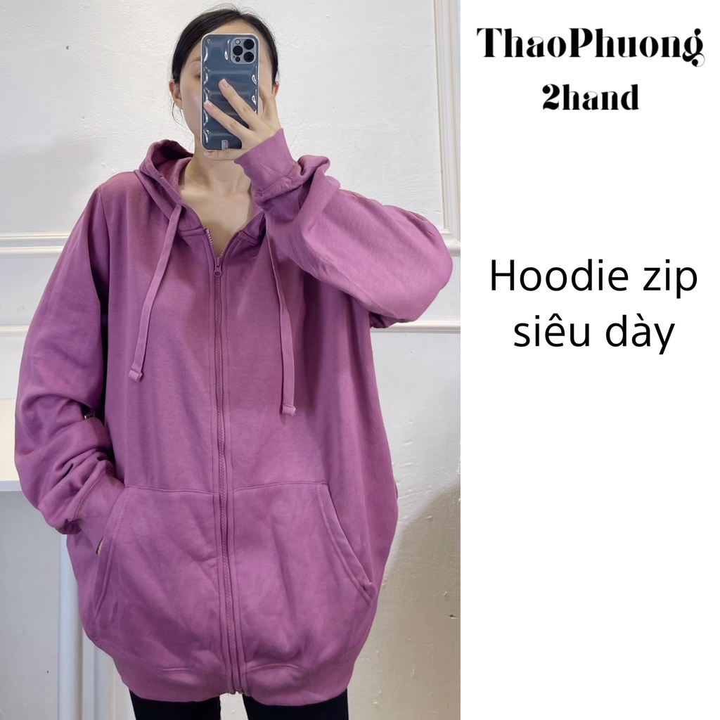 HOODIE ZIP, ÁO KHOÁC HOODIE 2HAND