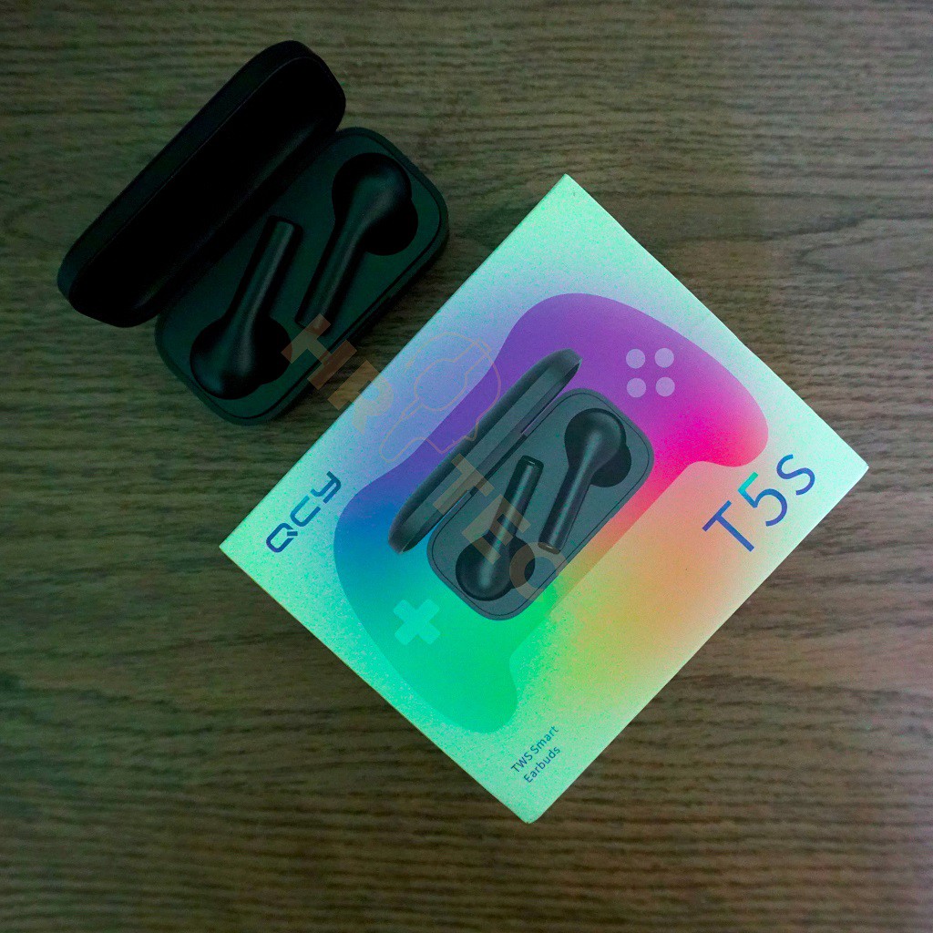 Tai Nghe True Wireless In-ear QCY T5 Pro Gaming Mode Độ Trễ Thấp Hỗ Trợ Xạc Không Dây | BigBuy360 - bigbuy360.vn