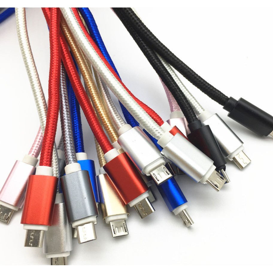 DÂY SẠC ĐT DÀI 3M BỌC DÙ