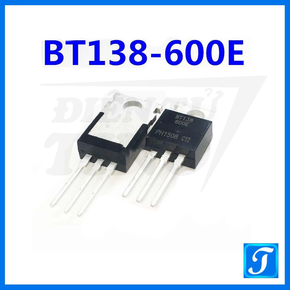 Linh Kiện Chỉnh Áp BT138 600E TO220 - 12A 600V