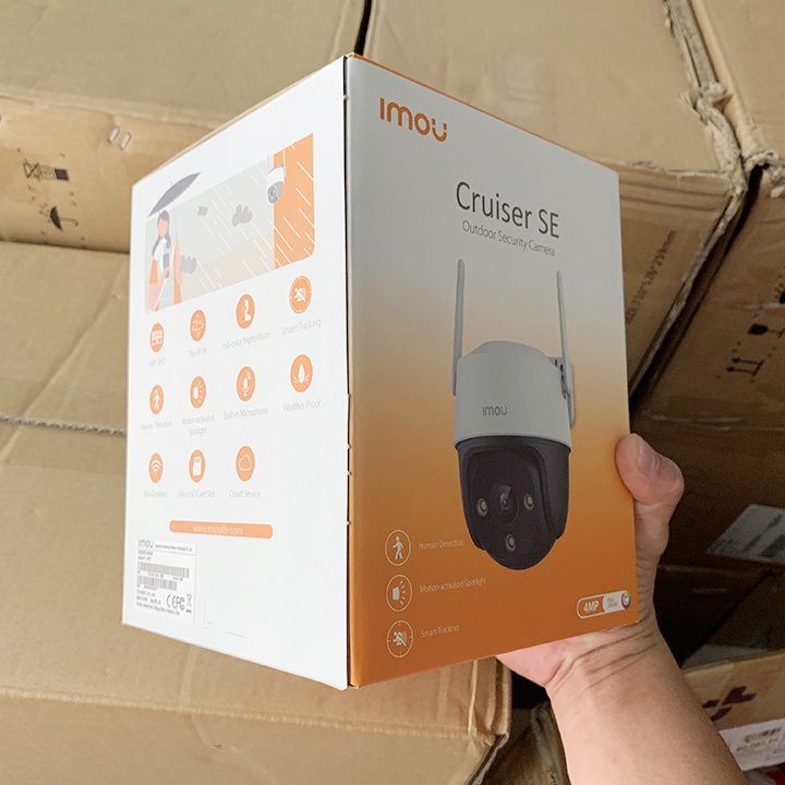 Camera IMOU PTZ S41FP 4M 2K Xoay 360 Độ- Thu Âm- Ban Đêm Có Màu- Góc Nhìn Siêu Rộng - Wifi Ngoài Trời Chính Hãng