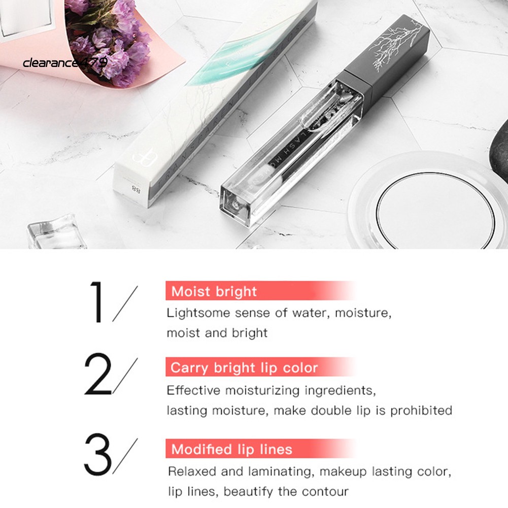 [Hàng mới về] Son bóng trong suốt chống thấm nước lâu trôi chuyên dụng cho nữ | BigBuy360 - bigbuy360.vn